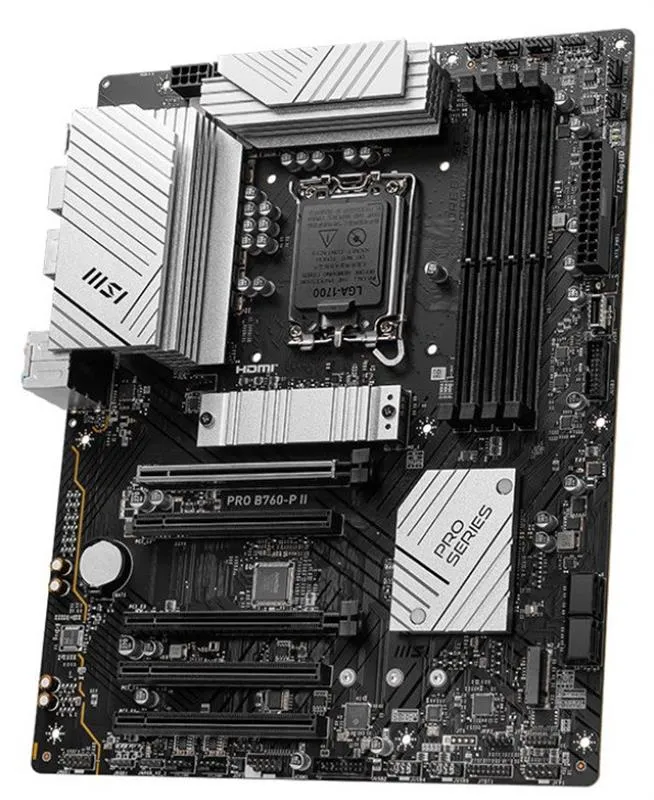 Материнська плата MSI Pro B760-P II Socket 1700 - мініатюра 2