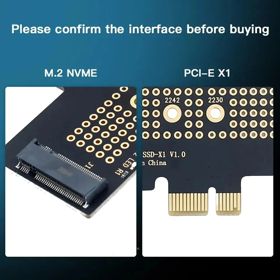 Плата-адаптер Fenvi SSD-X1 HS - мініатюра 4