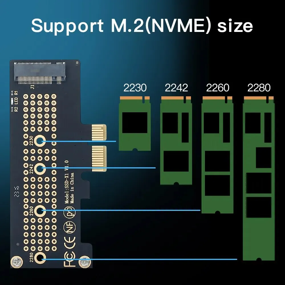 Плата-адаптер Fenvi SSD-X1 HS - мініатюра 6