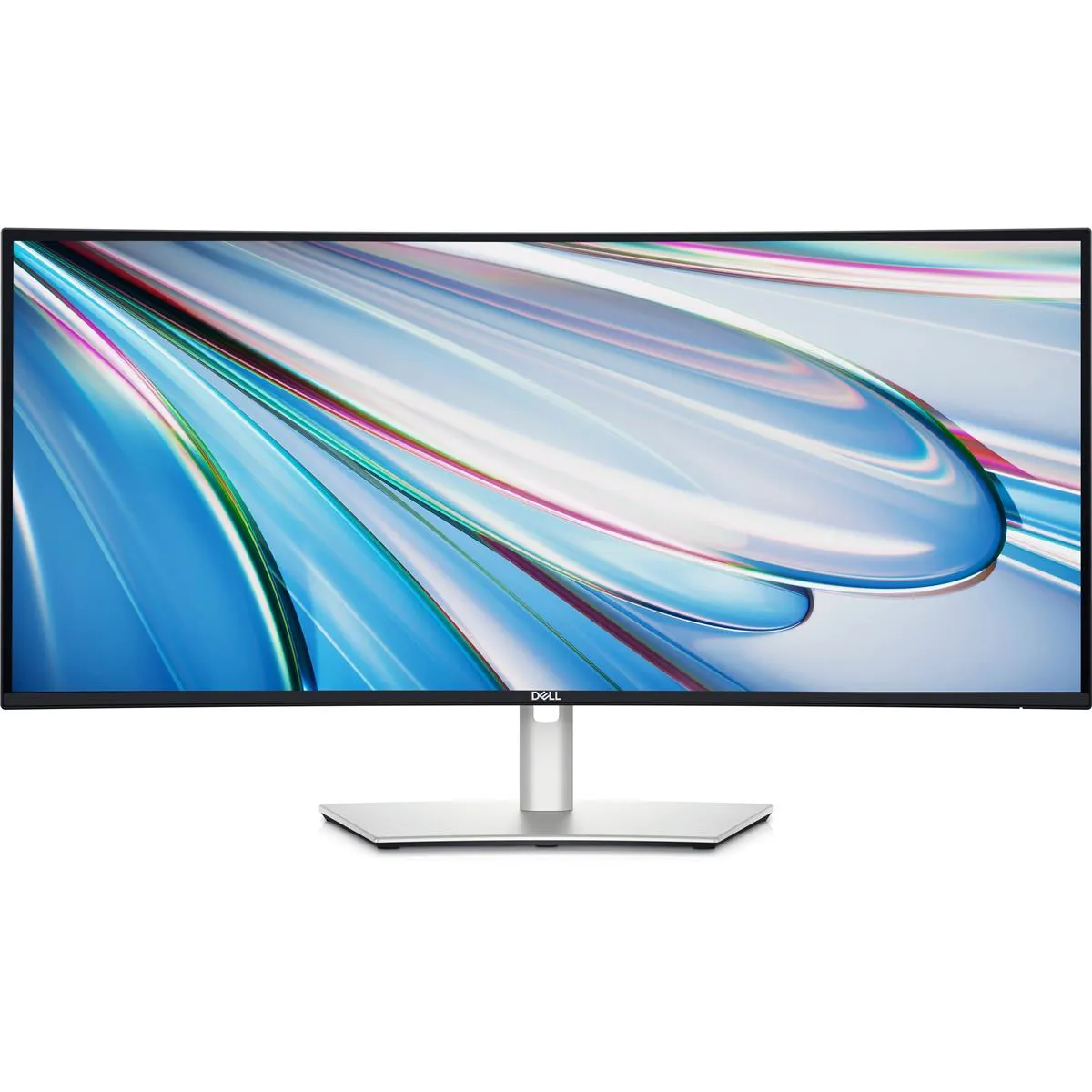 Монiтор Dell 34" U3425WE (210-BMDW) IPS Silver Curved 120Hz - зображення 1