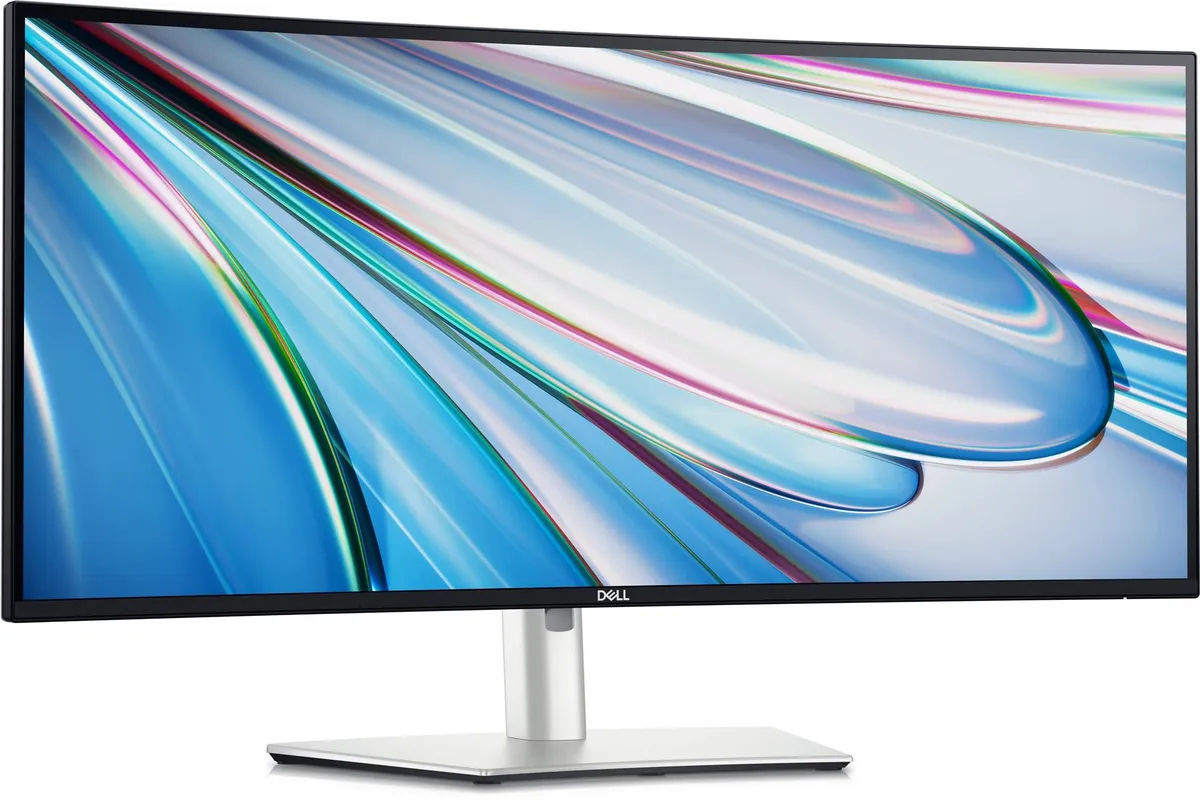 Монiтор Dell 34" U3425WE (210-BMDW) IPS Silver Curved 120Hz - мініатюра 2