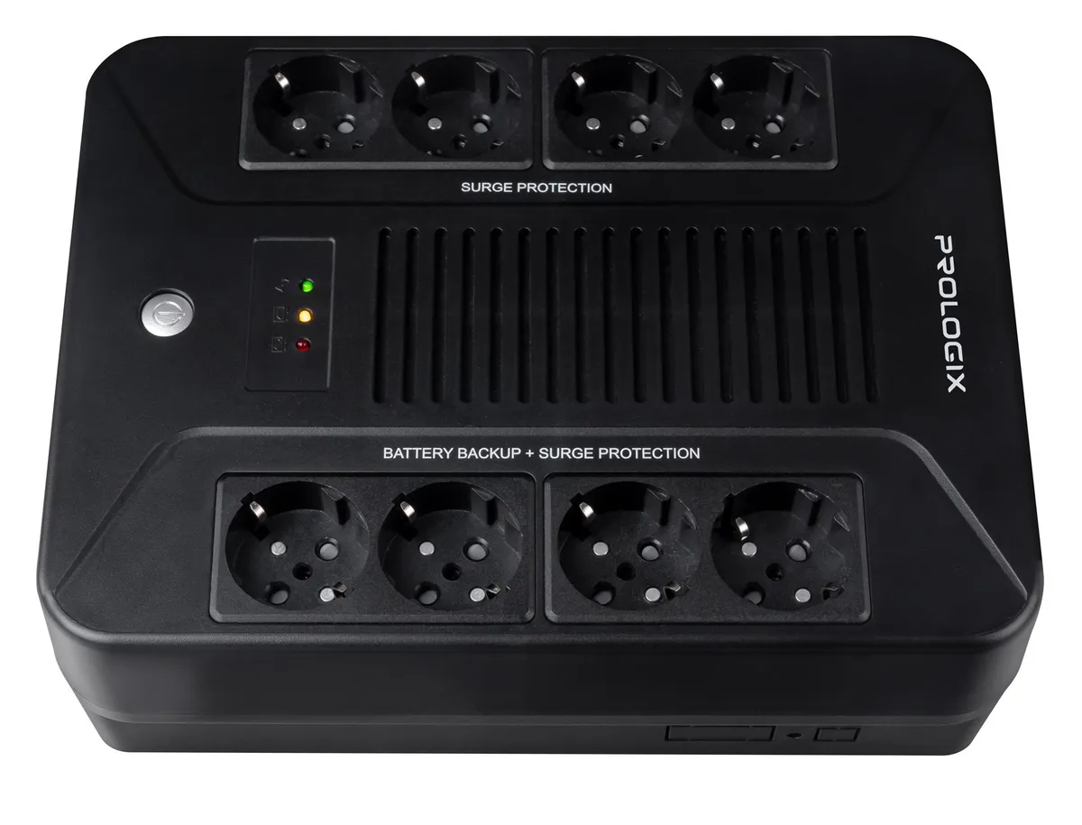 Джерело безперебійного живлення Prologix 1000 (PLP1000VA8LED) - мініатюра 7