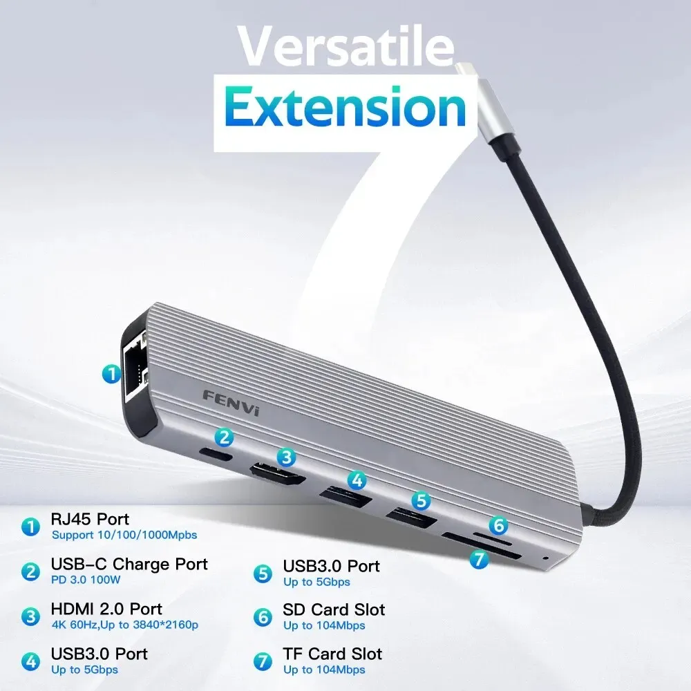 Док-станція Fenvi F-C7205H - мініатюра 4