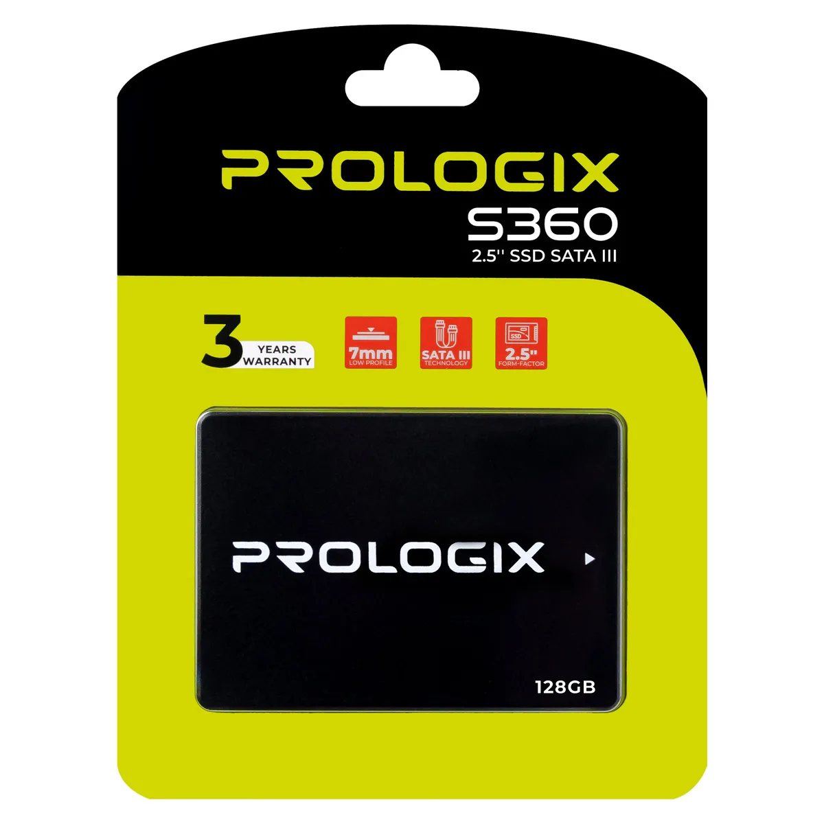 Накопичувач SSD  128GB Prologix S360 2.5" SATAIII 3D TLC (PRO128GS360) - мініатюра 3