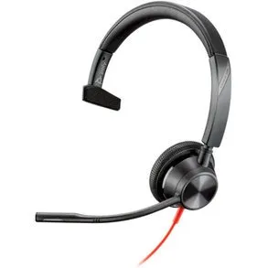 Гарнітура Poly BlackWire C3315 M USB-A HS Mono Black (76J13AA) - мініатюра 2