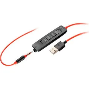 Гарнітура Poly BlackWire C3315 M USB-A HS Mono Black (76J13AA) - мініатюра 3