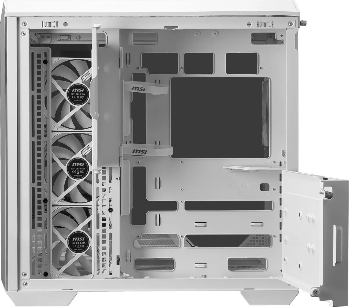 Корпус MSI MAG Pano 100R PZ White без БЖ - мініатюра 7