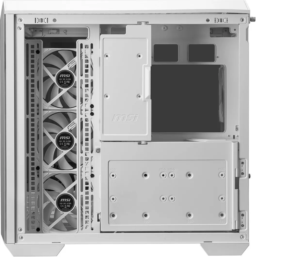 Корпус MSI MAG Pano 100R PZ White без БЖ - мініатюра 9