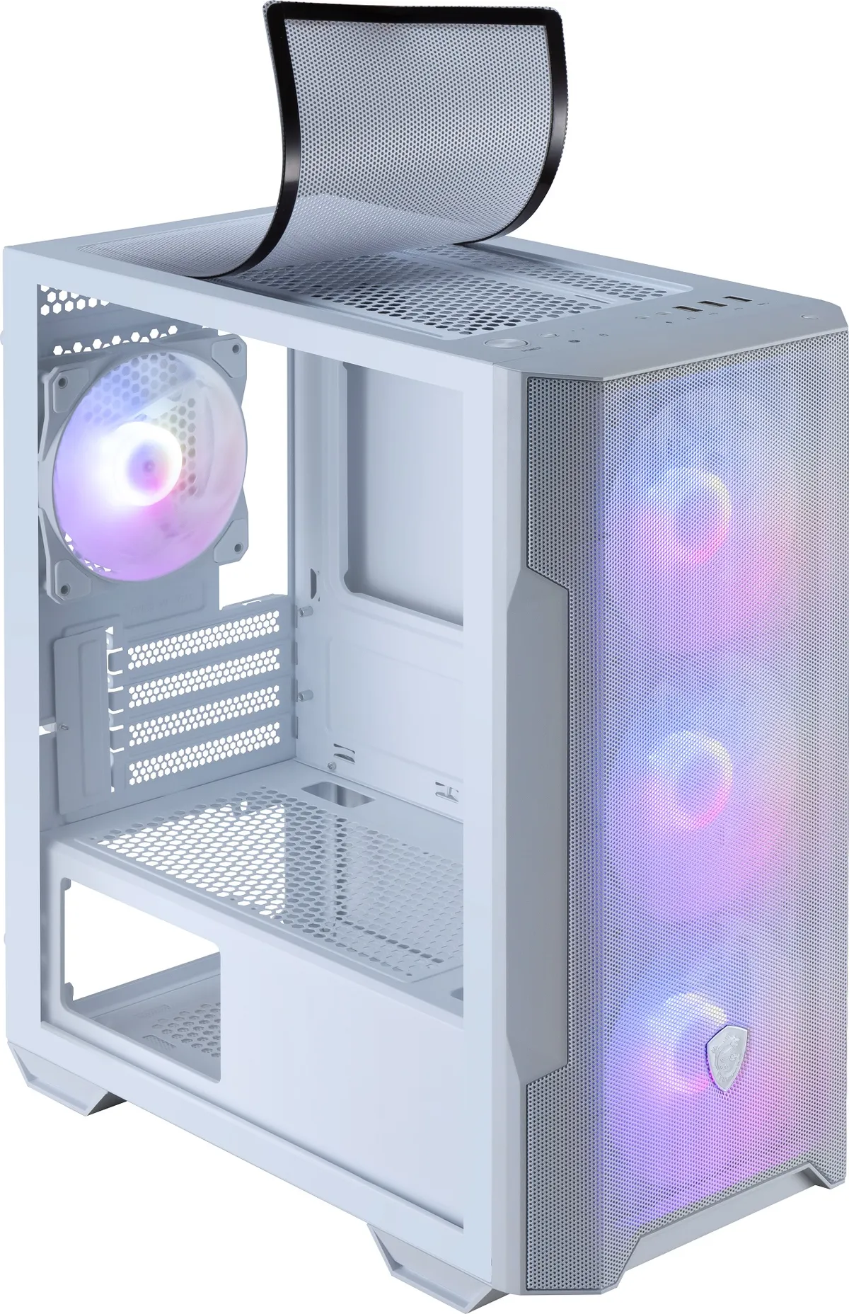 Корпус MSI MAG Forge M100R White без БЖ - мініатюра 11
