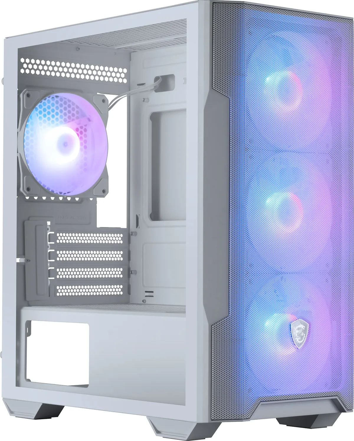 Корпус MSI MAG Forge M100R White без БЖ - мініатюра 2