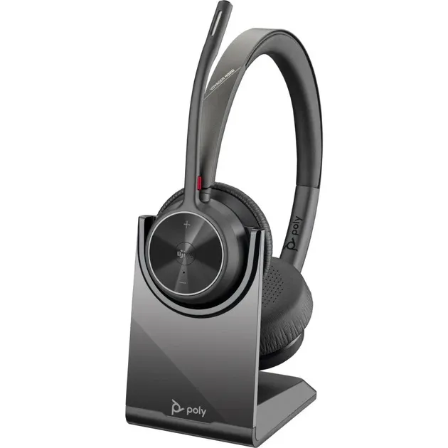 Гарнітура Poly Voyager 4320 M HS + BT700 + Charging Stand Stereo Black (76J17AA) - мініатюра 3
