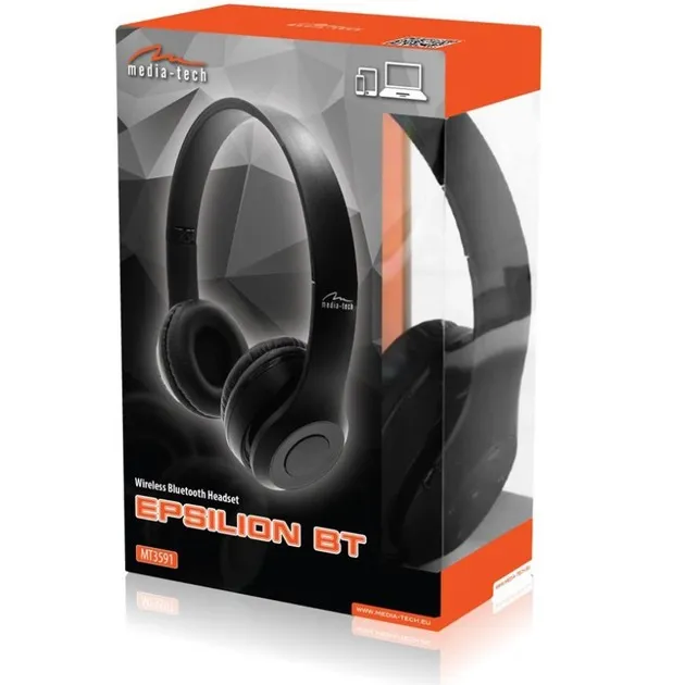 Гарнітура Media-Tech Epsilion BT MT3591 FM/MP3 Black (MT3591) - мініатюра 11