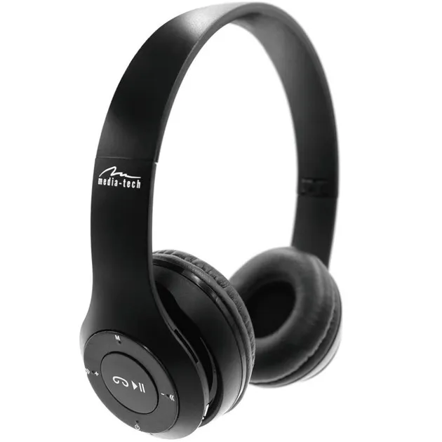 Гарнітура Media-Tech Epsilion BT MT3591 FM/MP3 Black (MT3591) - мініатюра 2