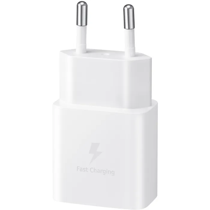 Мережевий зарядний пристрій Samsung EP-T1510X White, 1хUSB Type-C, 15W + кабель USB Type-C (EP-T1510XWEGEU) - мініатюра 4