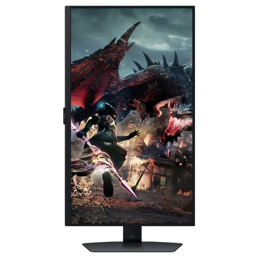 Монiтор Samsung 27" Odyssey G5 LS27DG500 (LS27DG500EIXCI) IPS Black 180Hz - мініатюра 4