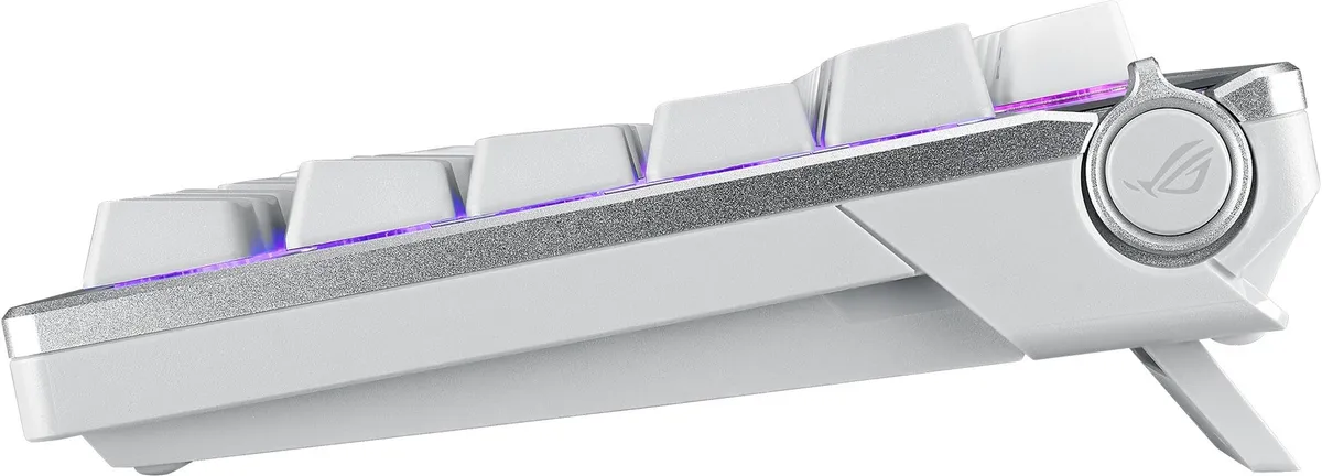 Клавіатура бездротова Asus ROG Azoth RGB WL BT White (90MP031A-BKUA11) - мініатюра 7
