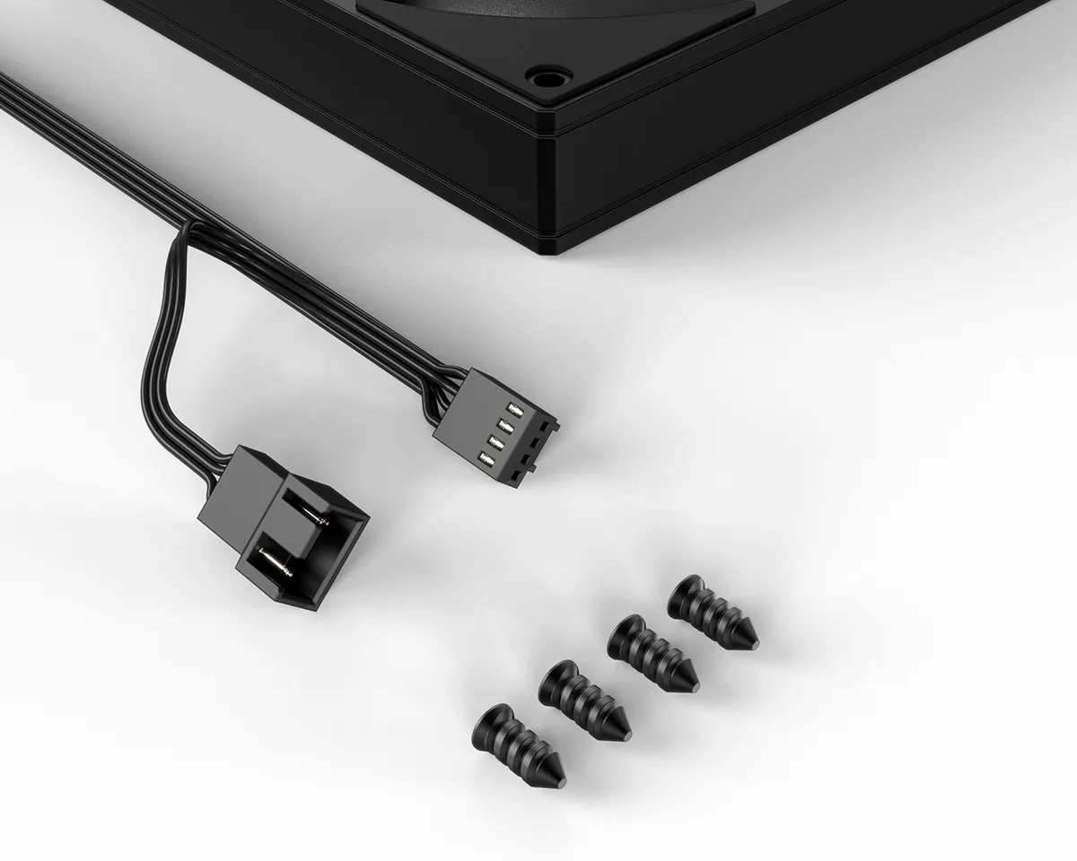 Вентилятор ID-Cooling AS-140-K Black - мініатюра 5