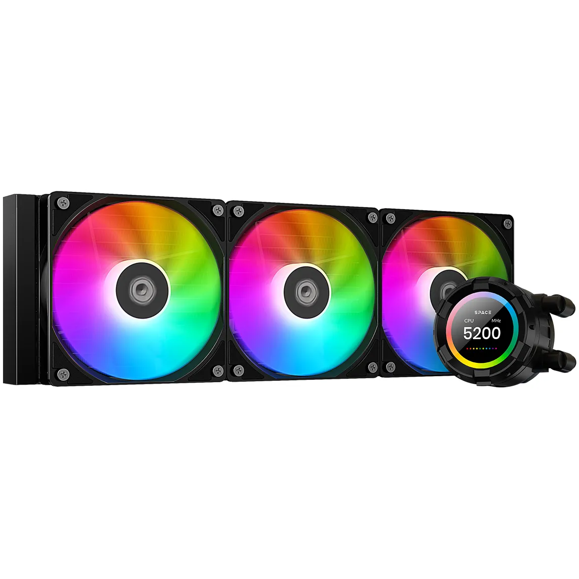 Система водяного охолодження ID-Cooling Space LCD SL360 XE - мініатюра 6