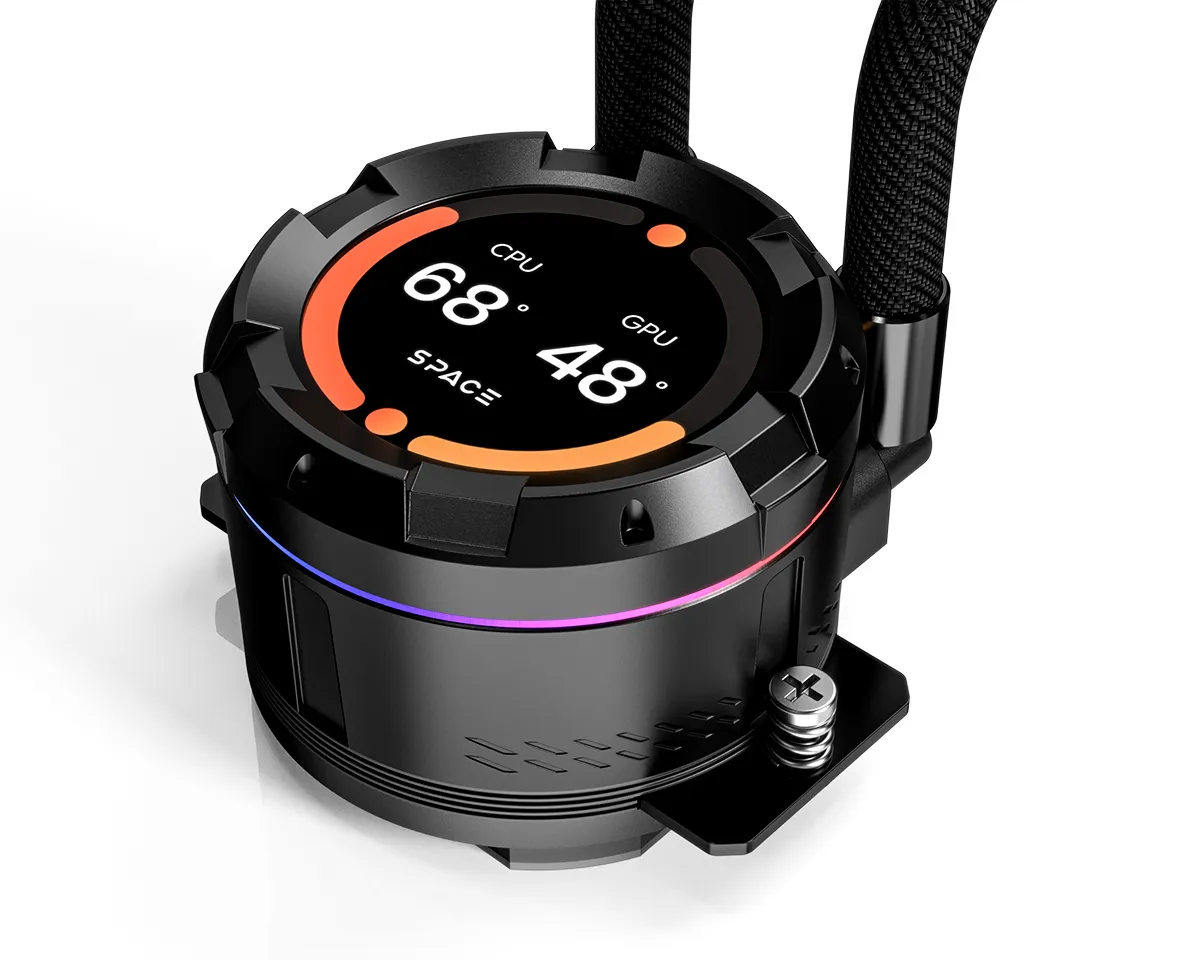 Система водяного охолодження ID-Cooling Space LCD SL360 XE - мініатюра 7