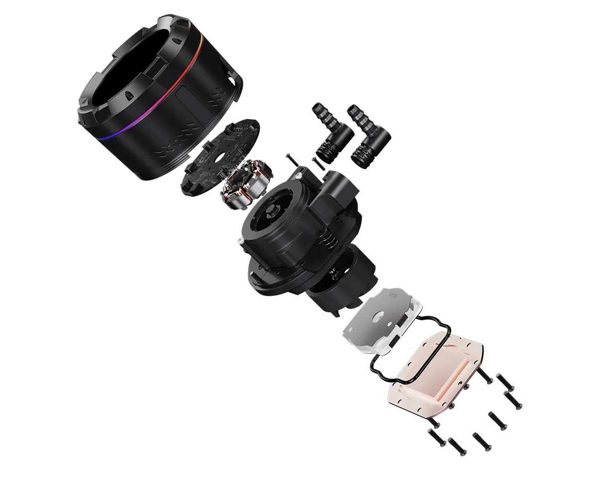 Система водяного охолодження ID-Cooling Space LCD SL240 XE - мініатюра 5