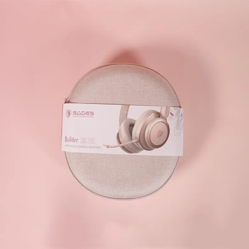 Гарнітура Sades SA-208 Builder Golden/Pink (sa208gp) - мініатюра 3