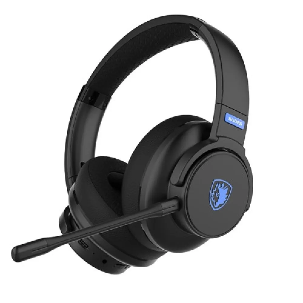 Гарнітура Sades SA-202 Runner Black/Blue (sa202bkb) - мініатюра 9