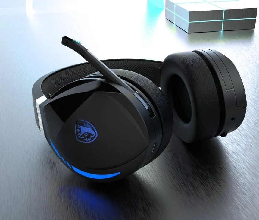 Гарнітура Sades SA-201 Warden I Black/Blue (sa201bkb) - мініатюра 7