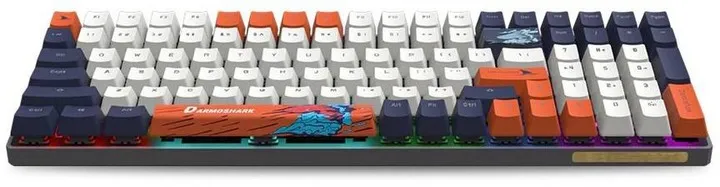 Клавіатура бездротова Motospeed Darmoshark K1 Pro Gateron Blue (dmk1progb) - мініатюра 2