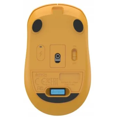 Мишка A4Tech FG15CS Air2 Wireless Yellow (4711421001236) - мініатюра 10