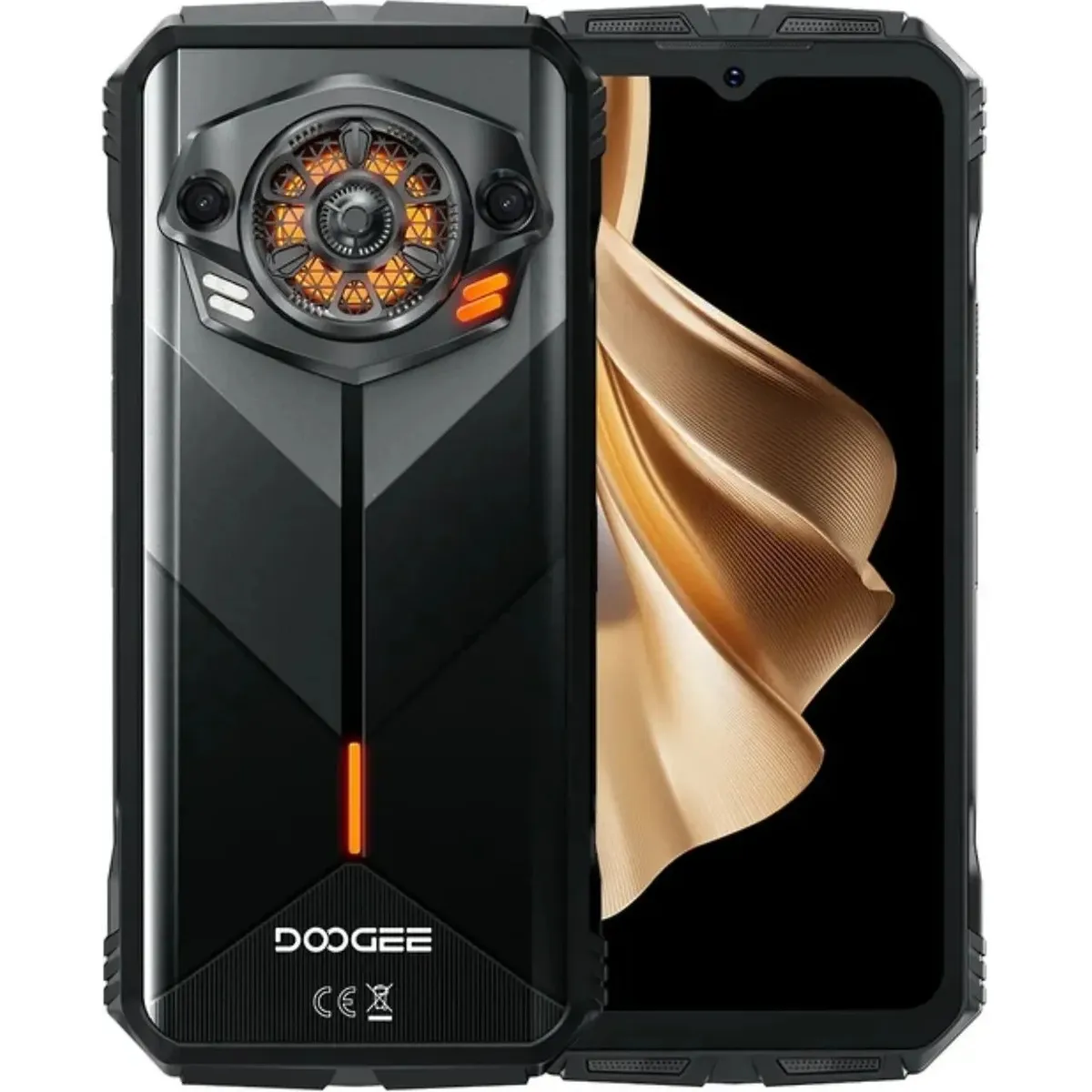 Смартфон Doogee S punk 6/256GB Phantom Black - зображення 1