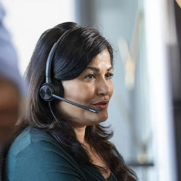 Гарнітура Poly EncorePro 310 QD Mono Black (77T43AA) - мініатюра 2