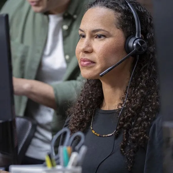 Гарнітура Poly EncorePro 310 QD Mono Black (77T43AA) - мініатюра 3