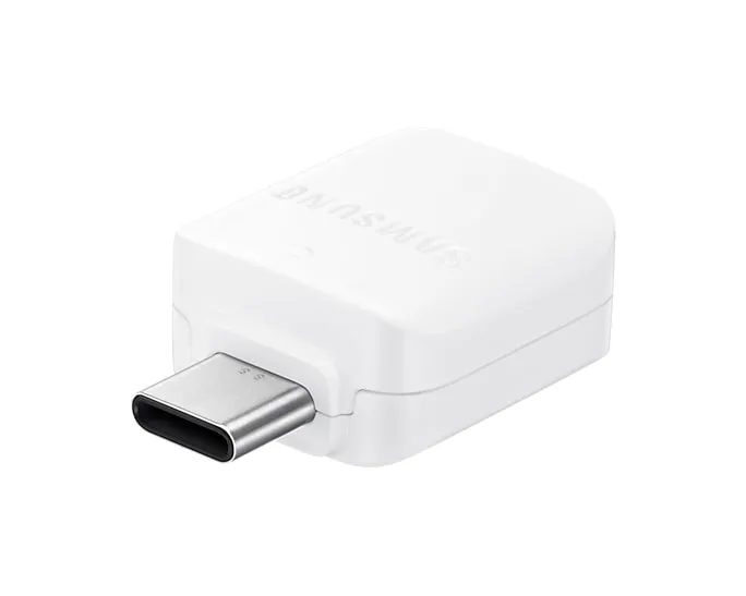 Адаптер Samsung OTG USB - USB Type-C (F/M) White (EE-UN930BWRGRU)_OEM - мініатюра 2