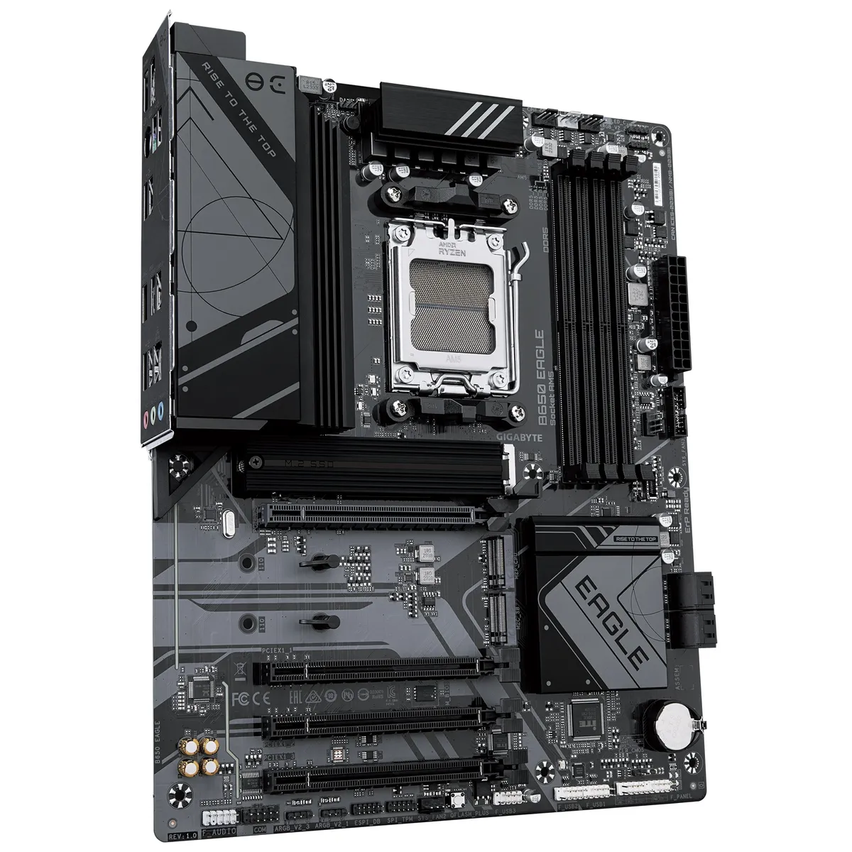Материнська плата Gigabyte B650 Eagle Socket AM5 - мініатюра 3