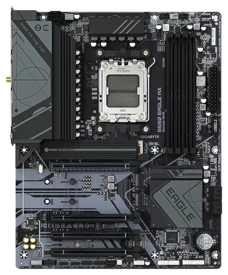 Материнська плата Gigabyte B650 Eagle Socket AM5 - мініатюра 5