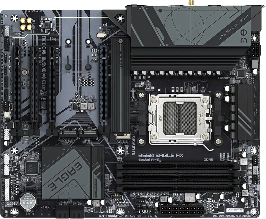 Материнська плата Gigabyte B650 Eagle Socket AM5 - мініатюра 7