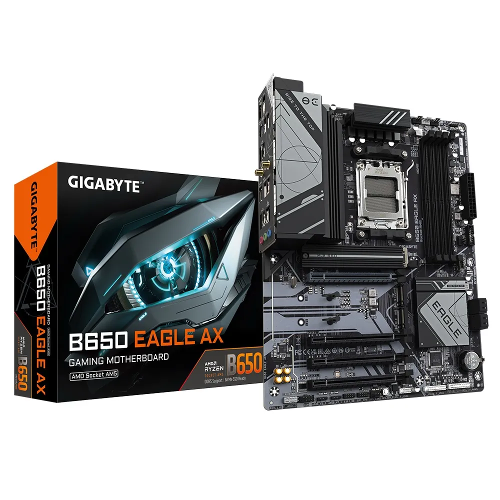 Материнська плата Gigabyte B650 Eagle AX Socket AM5 - зображення 1
