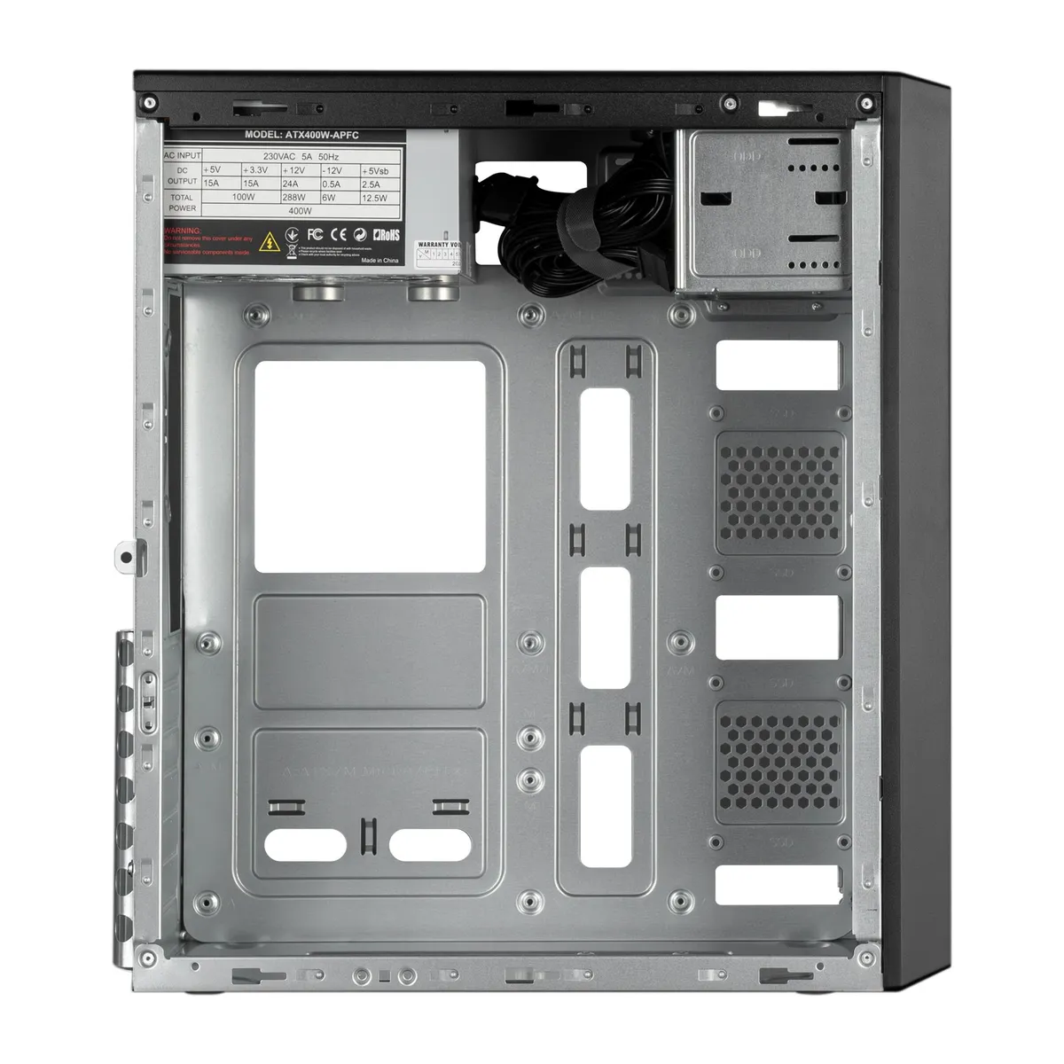 Корпус Prologix E125 400W Black - мініатюра 5