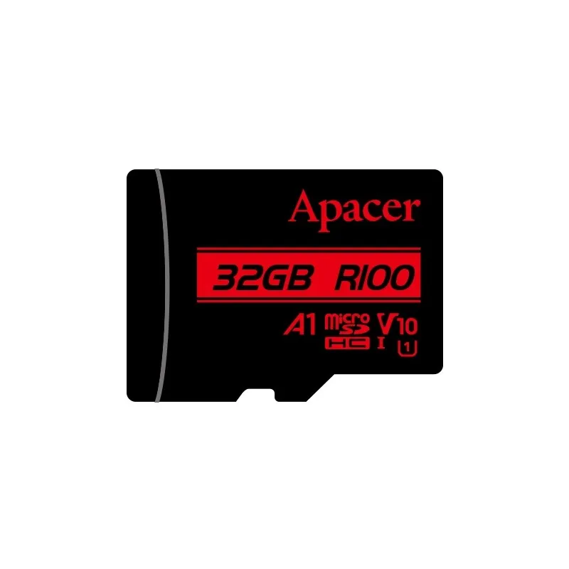 Карта пам`ятi MicroSDHC 32GB UHS-I Class 10 Apacer (AP32GMCSH10UB-RA) - зображення 1