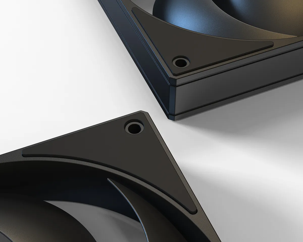 Вентилятор ID-Cooling AS-140-K Duet Black - мініатюра 6