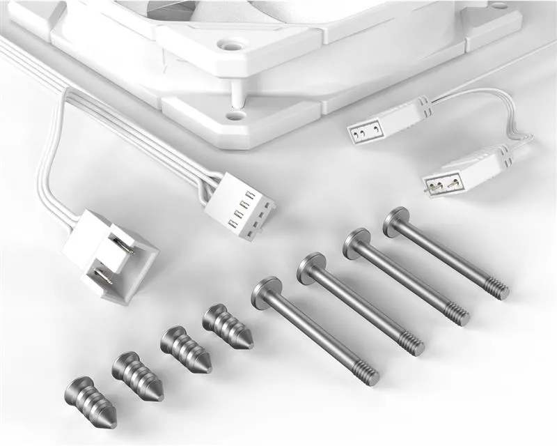 Вентилятор ID-Cooling TF-12025-Pro ARGB White - мініатюра 4