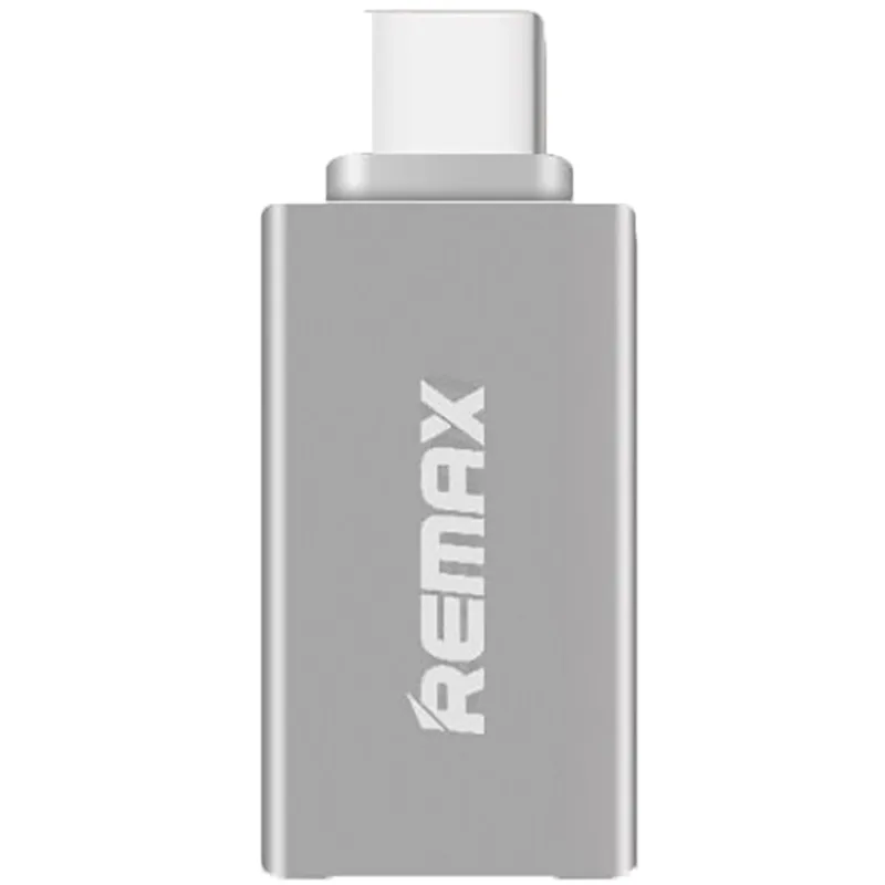 Адаптер Remax Glance USB-USB Type-C RA-OTG1 Silver (2000700004672) - мініатюра 4