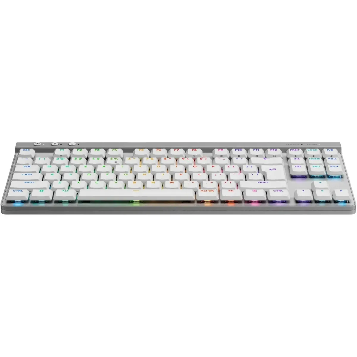 Клавiатура бездротова Logitech G515 Lightspeed TKL White (920-012539) - мініатюра 2