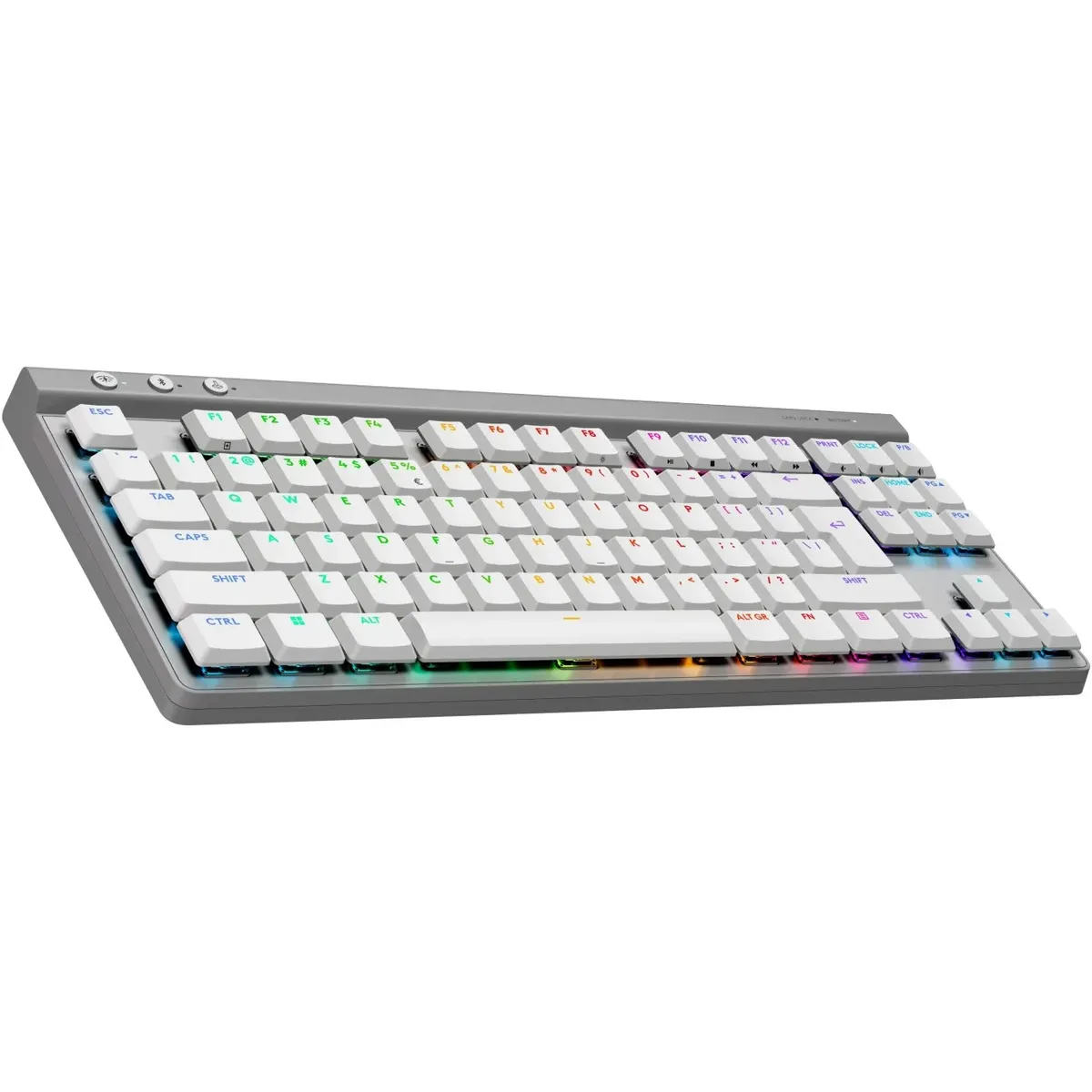 Клавiатура бездротова Logitech G515 Lightspeed TKL White (920-012539) - мініатюра 3