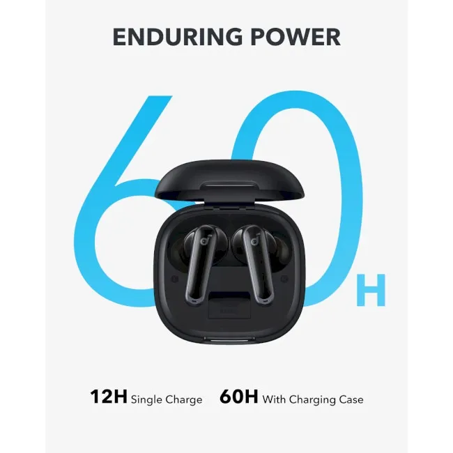 Bluetooth-гарнітура Anker SoundCore P40i Black (A3955G11) - мініатюра 12