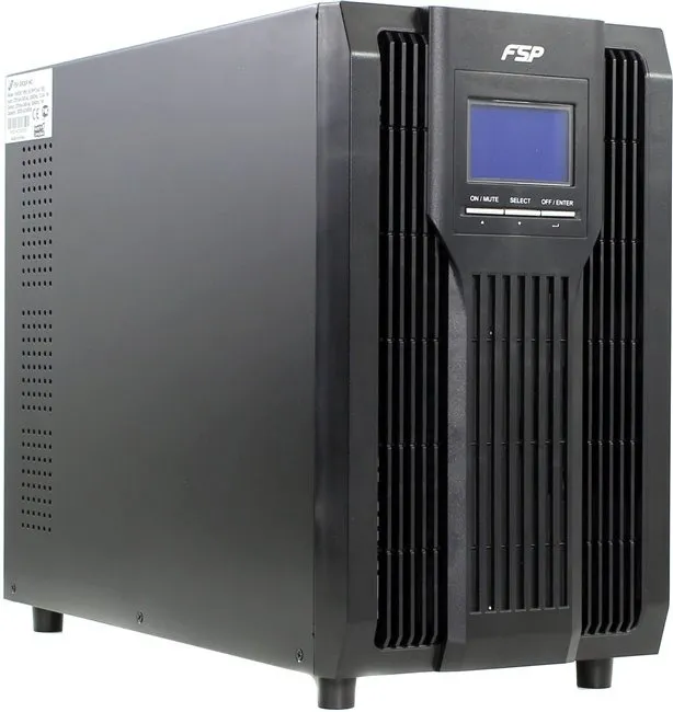 Джерело безперебійного живлення FSP Champ 2K, 2000VA/1800W, LCD, USB, 3xSchuko - зображення 1