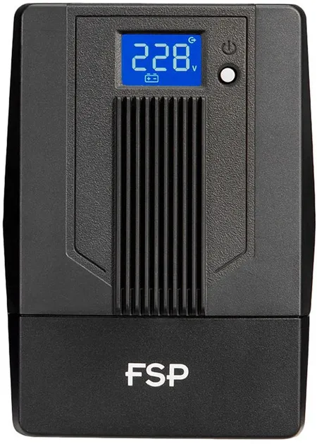 ДБЖ FSP iFP800, 800VA/480W, LCD, USB, 2xSchuko (PPF4802003) - зображення 1