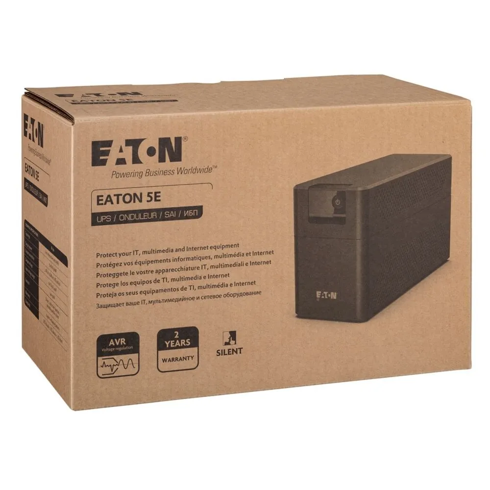 Джерело безперебійного живлення Eaton G2, 700VA/360W, 2xSchuko пластик (5E700D) - мініатюра 3