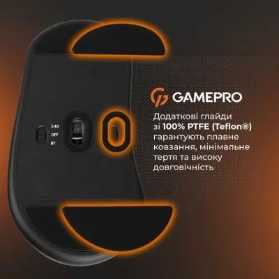 Мишка GamePro Genesis  Avenger Wireless/Bluetooth/USB-C White (GM096W) - мініатюра 10