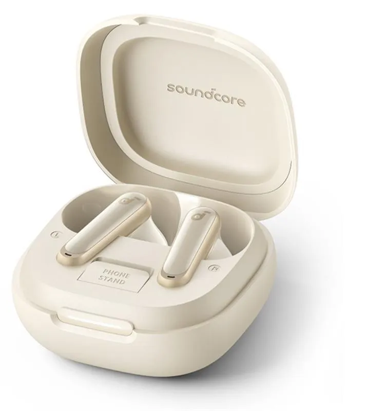 Bluetooth-гарнітура Anker SoundCore P40i Oat White (A3955G21) - мініатюра 3